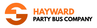 hayward party bus company logo