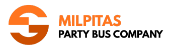 milpitas party bus company logo