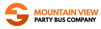 mountain view party bus company logo
