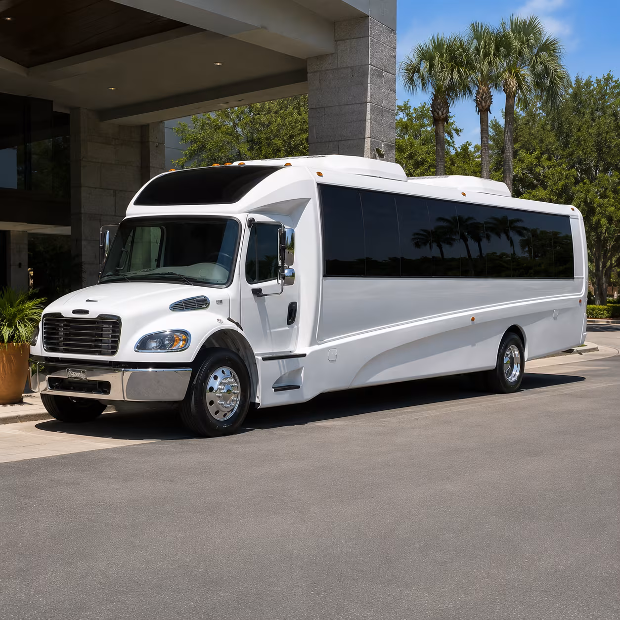 15-35 Passenger Minibus Exterior