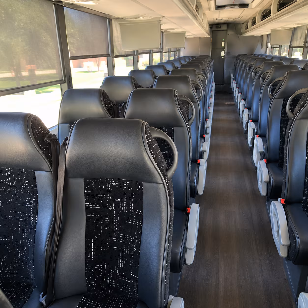 40-56 Passenger Charter Bus Interior