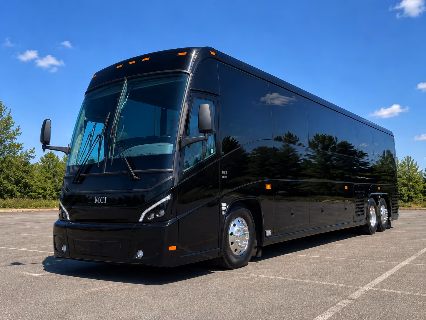 Santa Clara Airport Shuttle & Transportation party bus exterior