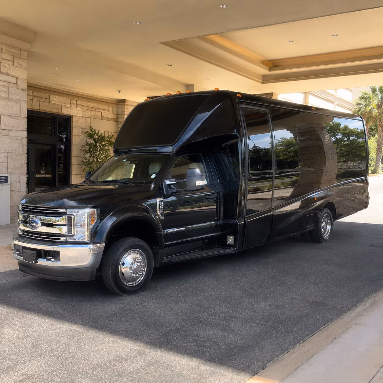 Santa Clara Birthday, Sweet 16, & Quinceañera Transportation party bus interior