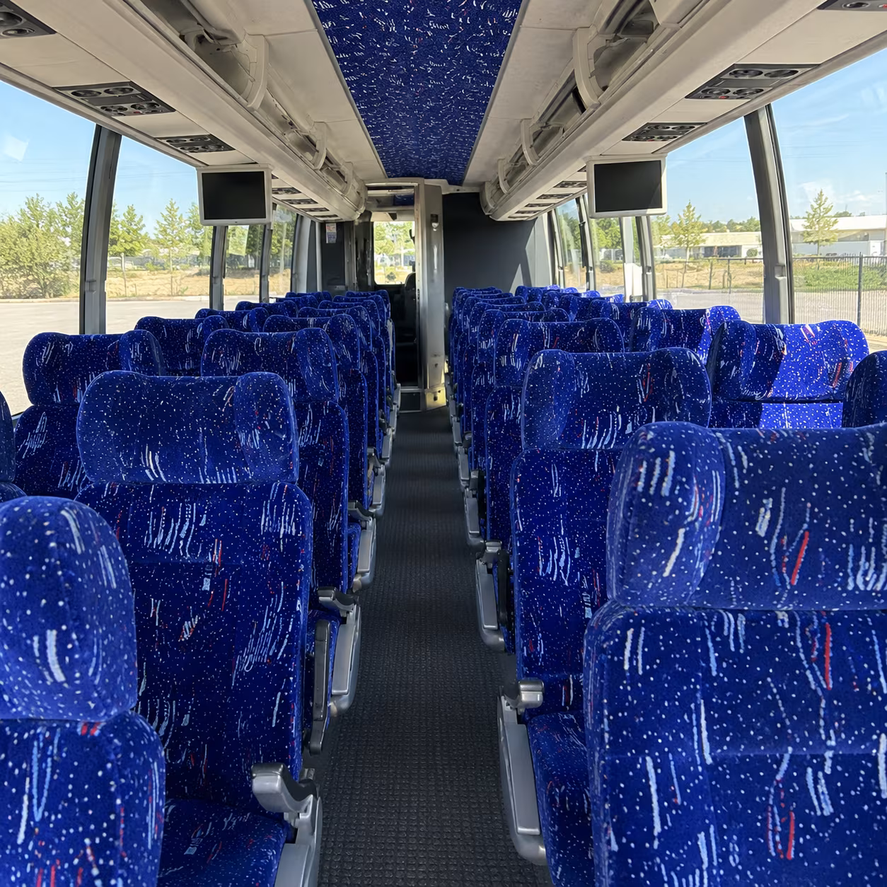 Santa Clara School Event Transportation party bus exterior