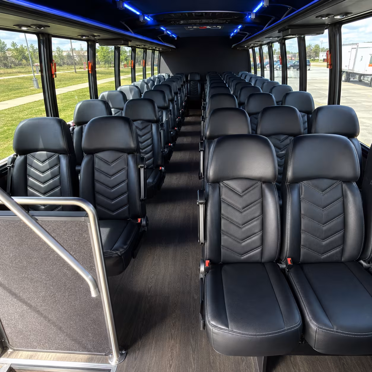 Santa Clara School Event Transportation party bus exterior