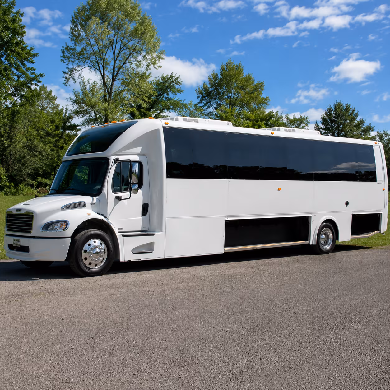 Santa Clara Sporting Event Transportation party bus interior