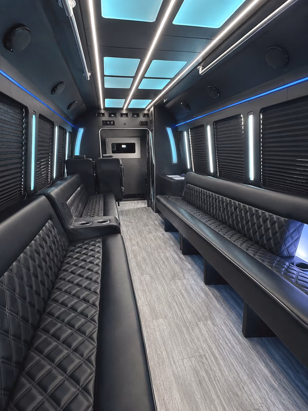 Santa Clara Winery Tour & Pub Crawl Transportation onboard seating