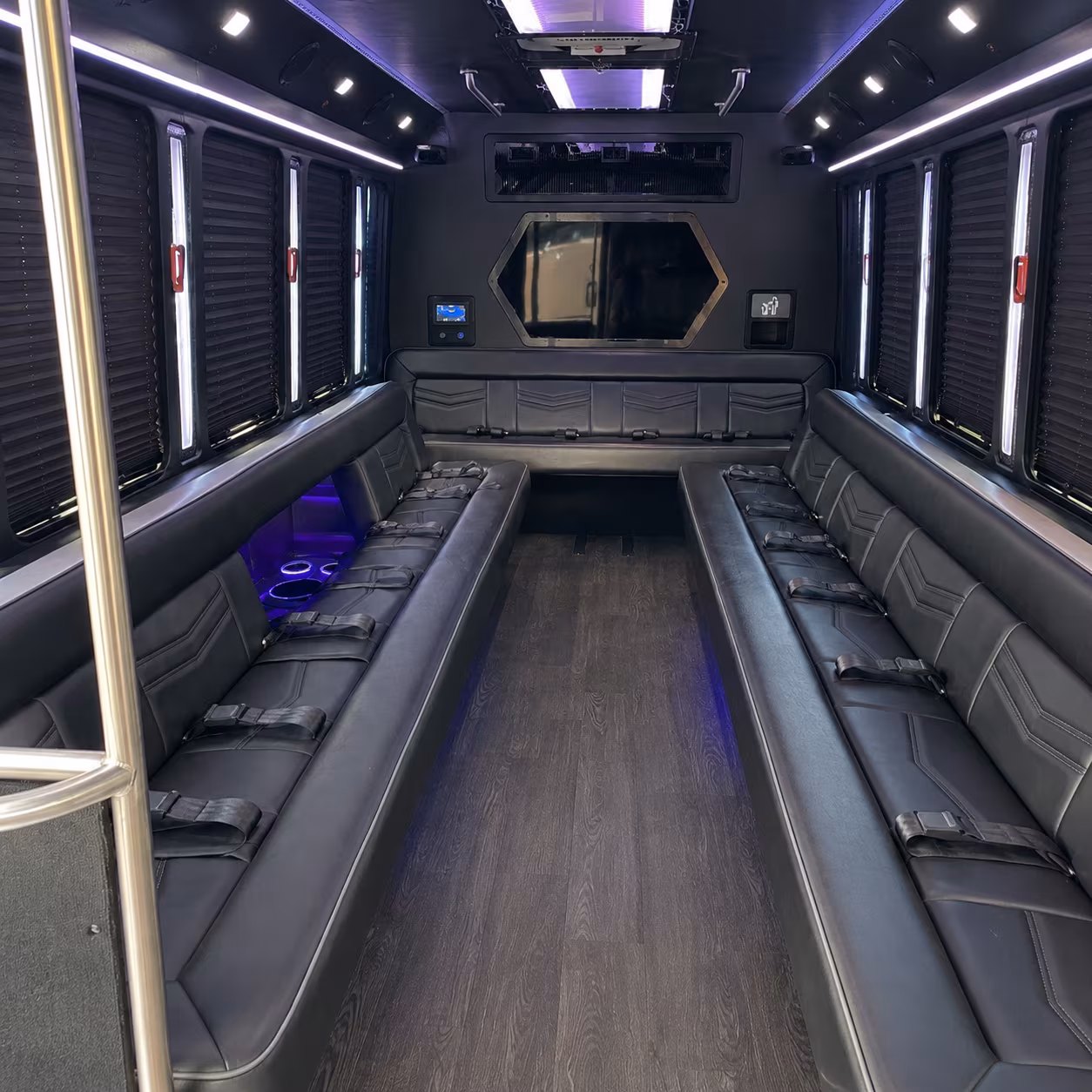 Santa Clara Winery Tour & Pub Crawl Transportation party bus exterior
