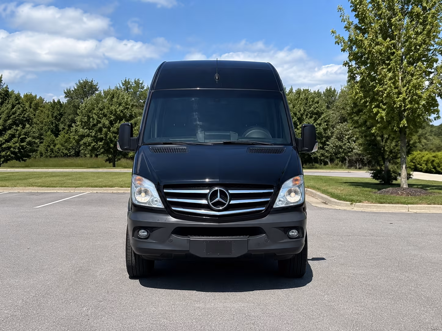 Sprinter Van Rental with Driver Exterior